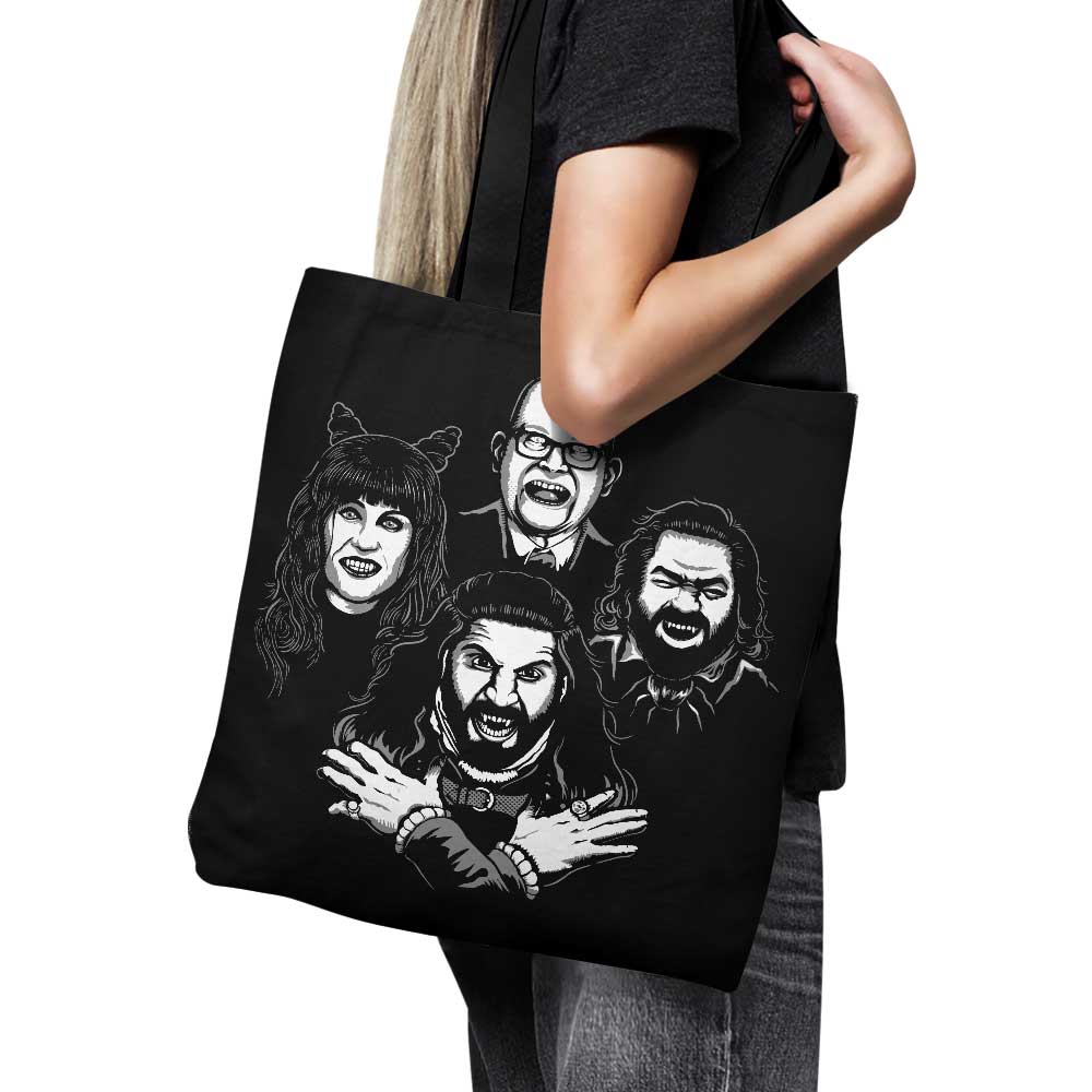 Exquisite Bohemian-Inspired Tote Bag with Mysterious Shadows