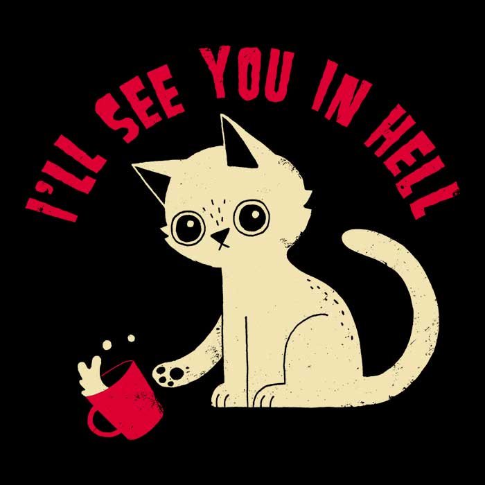 DinoMike's 'See You in Hell' Stylish Tote Bag