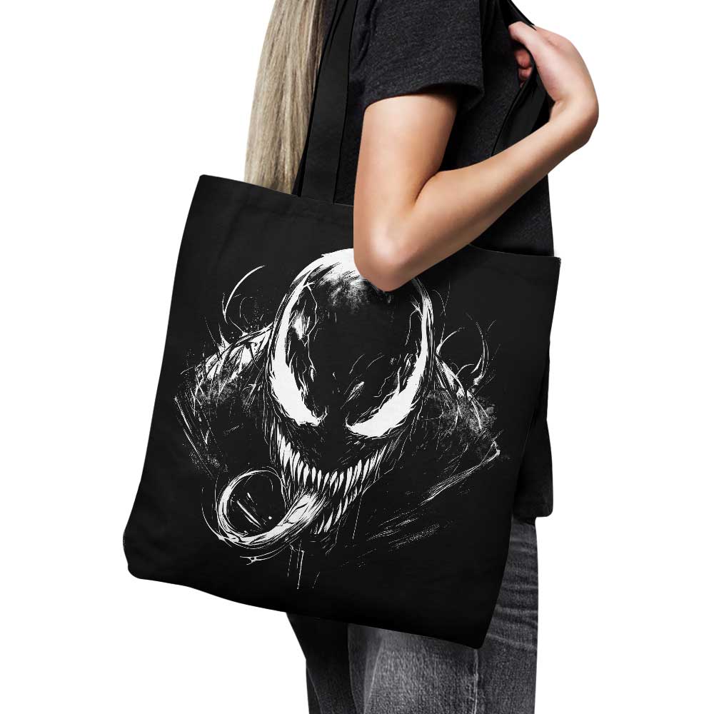 Stylish Lethal Symbiote-themed Tote Bag for Everyday Use