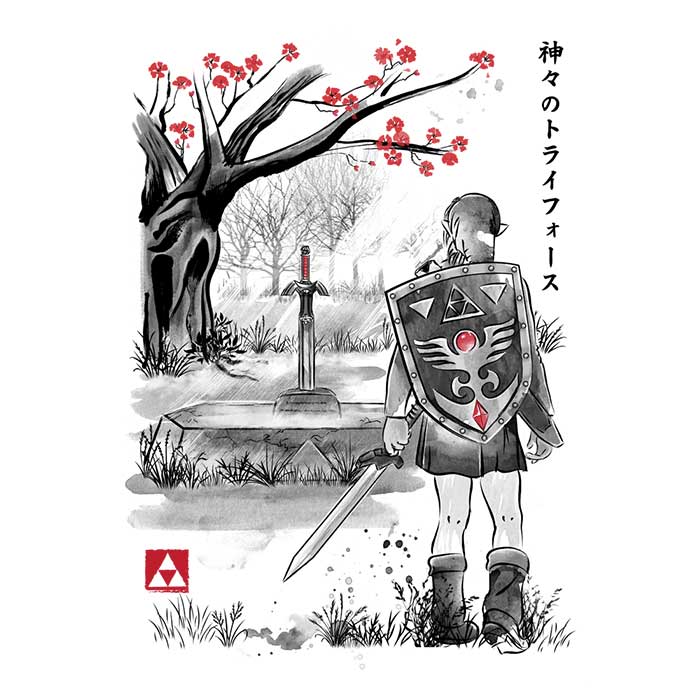 Stylish 'A Link to the Sumi-e' Tote Bag by Dr. Monekers