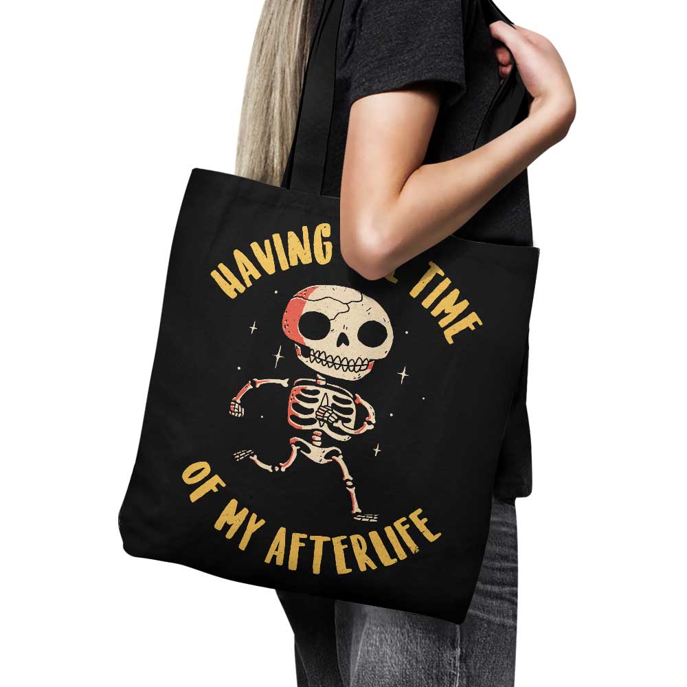 High - Quality 'The Time of My Afterlife' Tote Bag by DinoMike