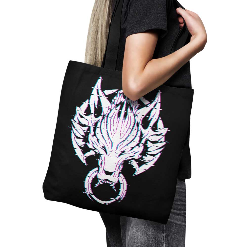 Unique Glitch Fantasy - High - Quality Hand - Sewn Tote Bag