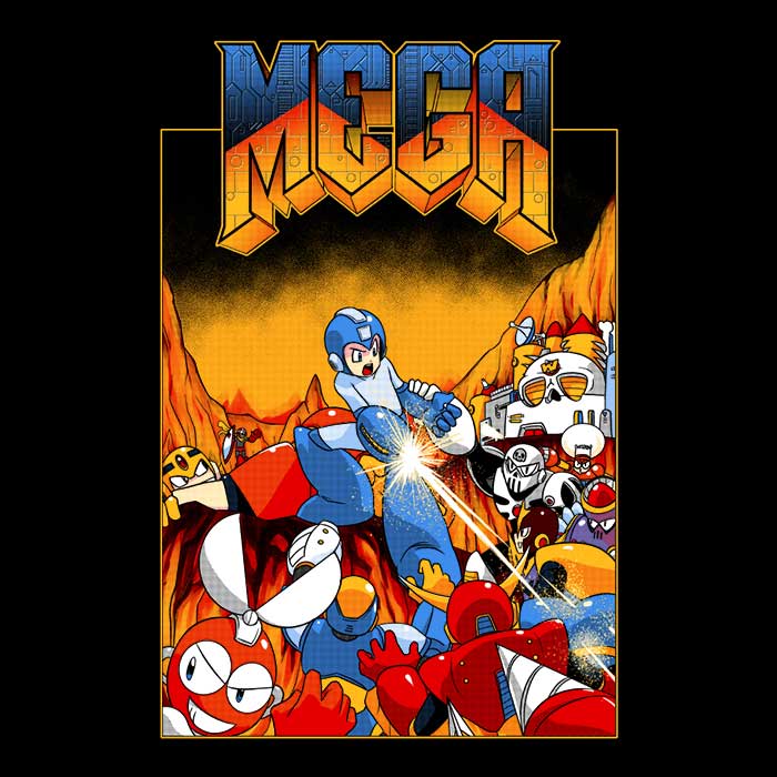 Mega Doom Branded Tote Bag by Coinbox Tees