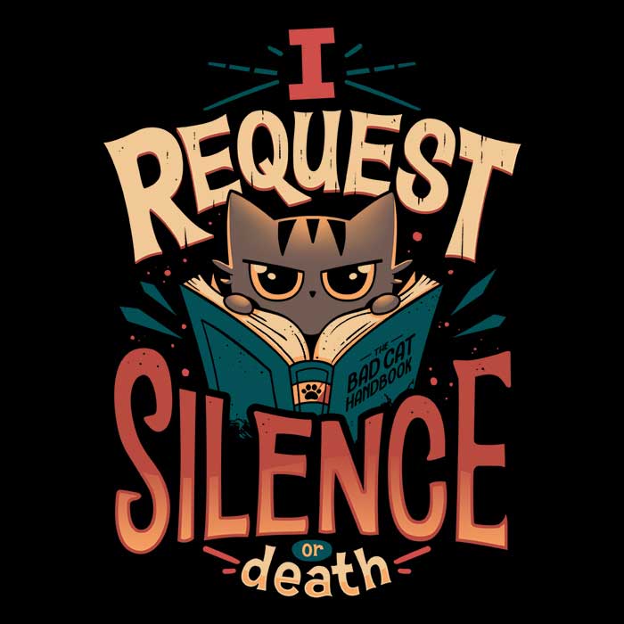 I Request Silence Fashionable Tote Bag - A Stylish Carry - All Solution