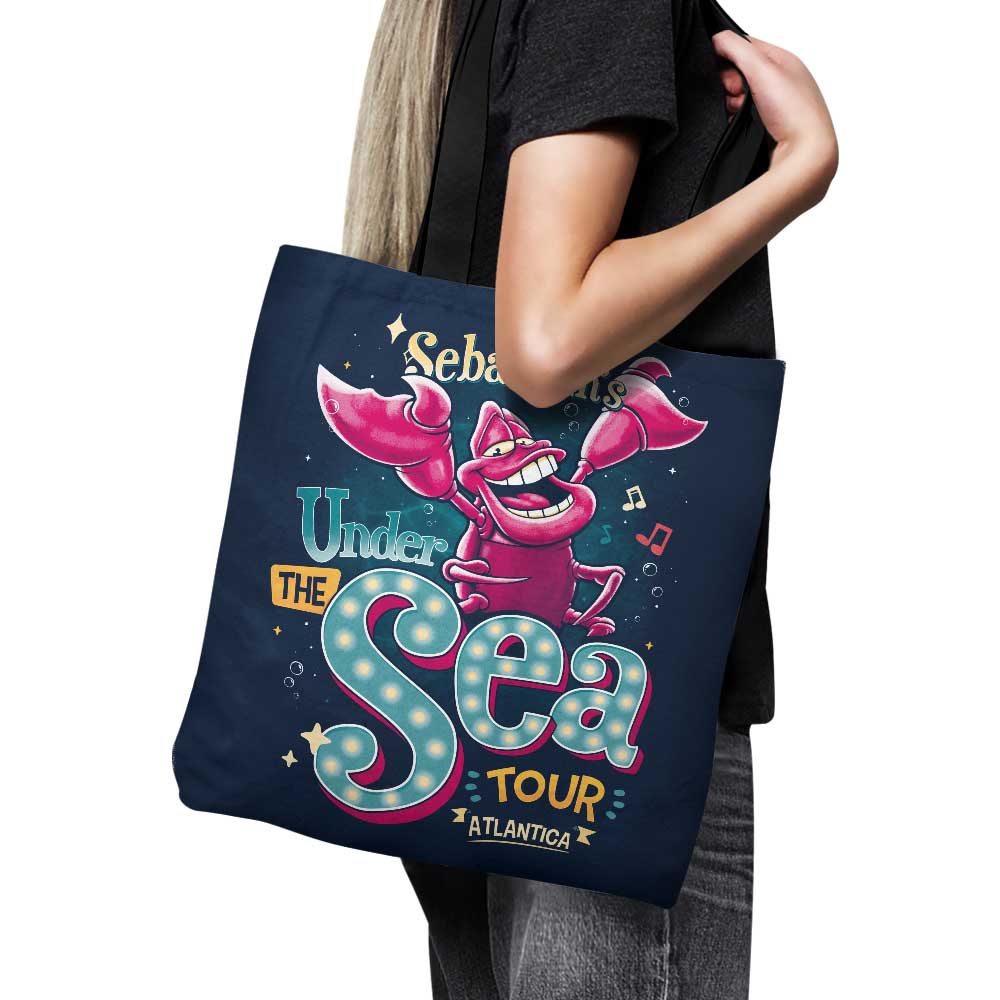 Under the Sea Tour Themed High - Quality Polyester Poplin Tote Bag