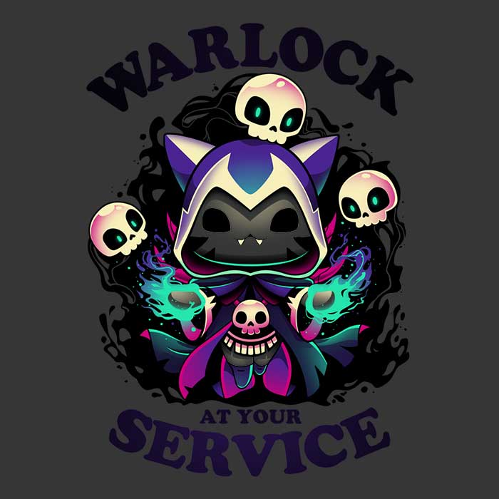 Service-Oriented Warlock Design Tote Bag - A Stylish Carryall