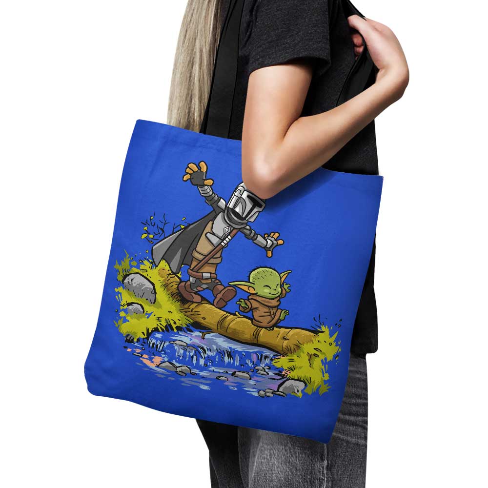 AlbertoCubatas Baby and Merc Branded Polyester Poplin Tote Bag