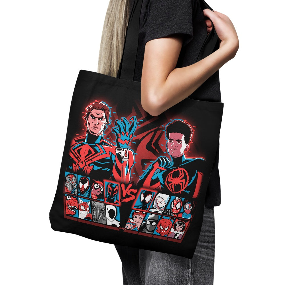 High - Quality Spider Fighter Themed Polyester Poplin Tote Bag