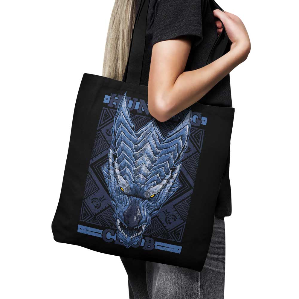 High - Quality 'Hunting Club: Lunagaron' USA - Made Polyester Tote Bag