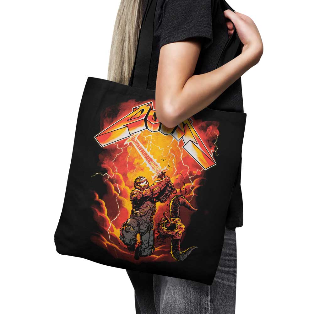Cool 'Rip the Demon' Design Tote Bag for All Occasions