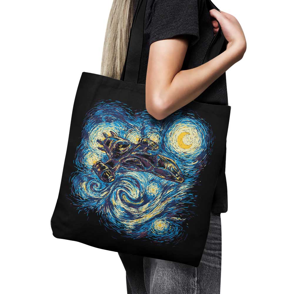 Starry Flight - Fashionable Tote Bag for Everyday Use