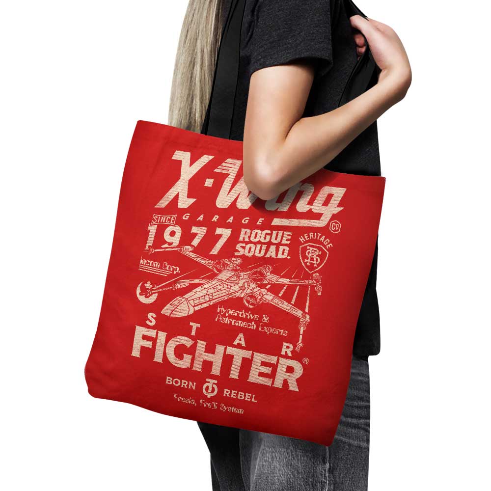Star Fighter Garage Themed Fashionable Tote Bag