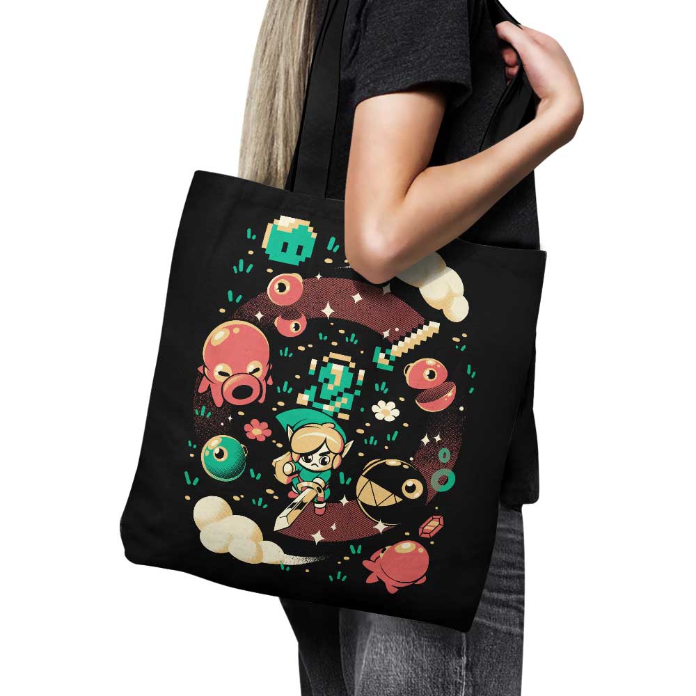 Awakened Design High - Quality Polyester Tote Bag by Ilustrata