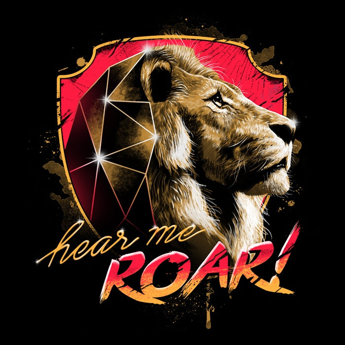 Stunning XENOS Epic Roar USA Hand - Sewn 100% Polyester Poplin Tote Bag