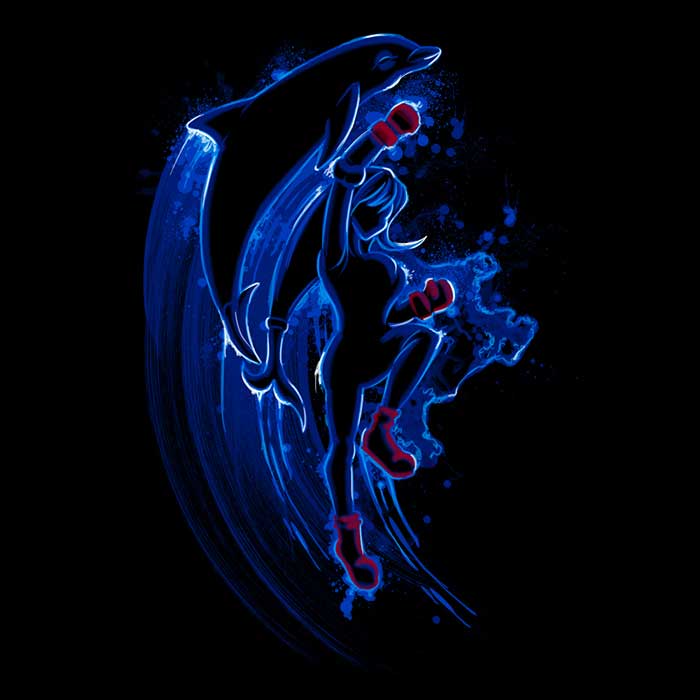 High - Quality Steven Lefcourt's No Limits Dolphin Tote Bag