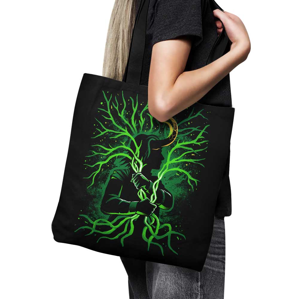 Alemaglia's Enchanting God of Stories Tote Bag