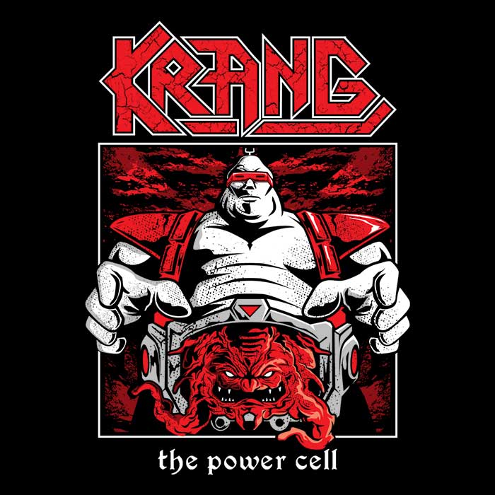 KRANG X KREATOR Branded Polyester Poplin Tote Bag by Dracula Byte