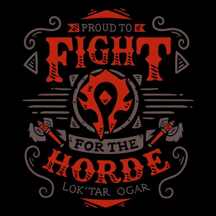 Typhoonic Art's 'Fight for the Horde' Stylish Polyester Poplin Tote Bag