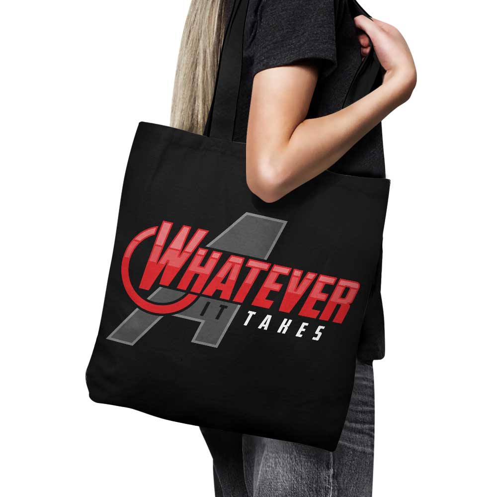 High - Quality USA - Made 'Whatever It Takes' Polyester Poplin Tote Bag