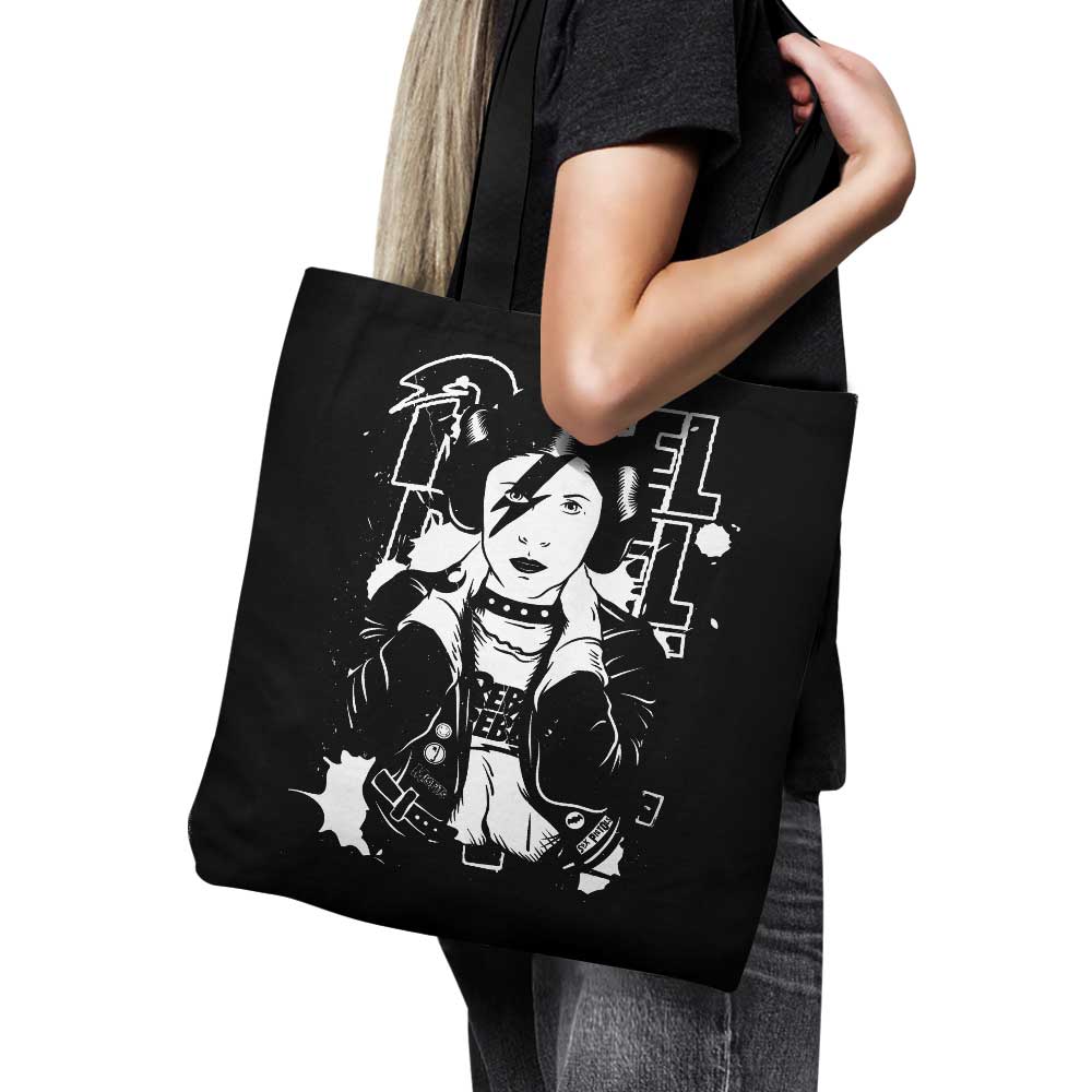 High - quality 'Rebel Rebel' USA - made Polyester Tote Bag