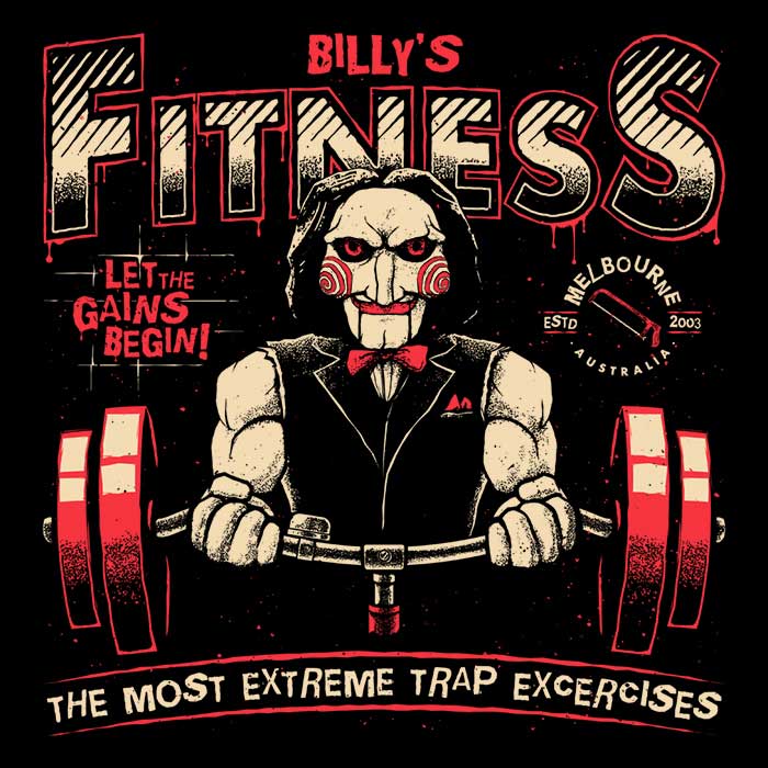 Teesgeex's Billy's Fitness Premium Hand - Sewn Polyester Tote Bag