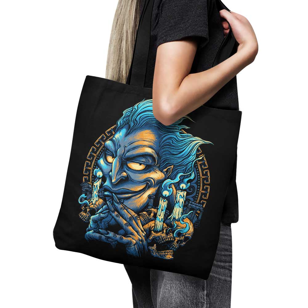 Majestic King of the Underworld Themed Premium Tote Bag