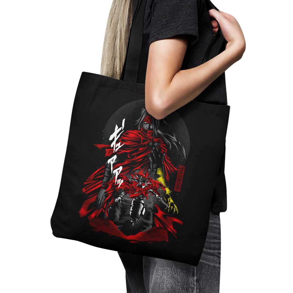 Hypertwenty's Premium Demon Red Cape Design Tote Bag