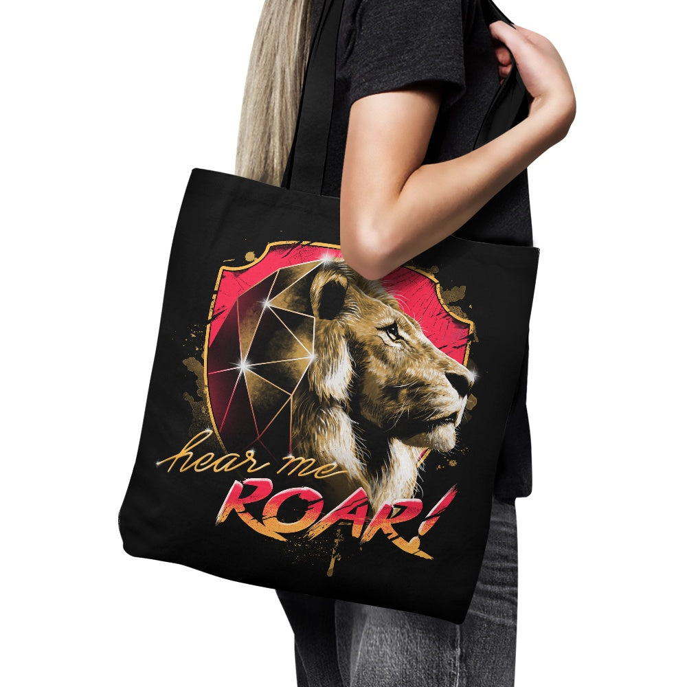 Stunning XENOS Epic Roar USA Hand - Sewn 100% Polyester Poplin Tote Bag