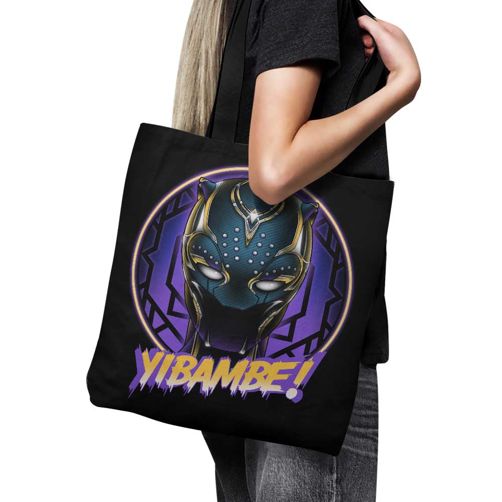 High - Quality Hand - Sewn 100% Polyester Poplin Yibambe Tote Bag
