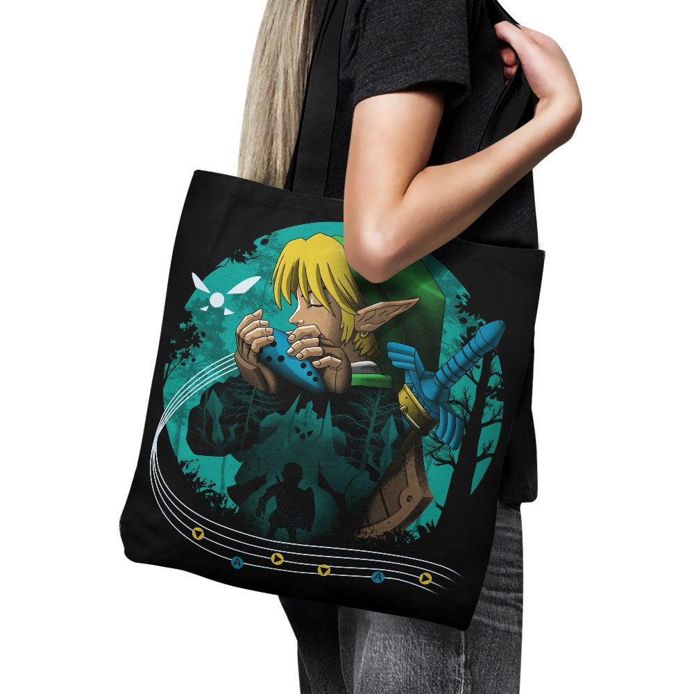 XENOS High - Quality Hyrule Time Traveler Polyester Tote Bag