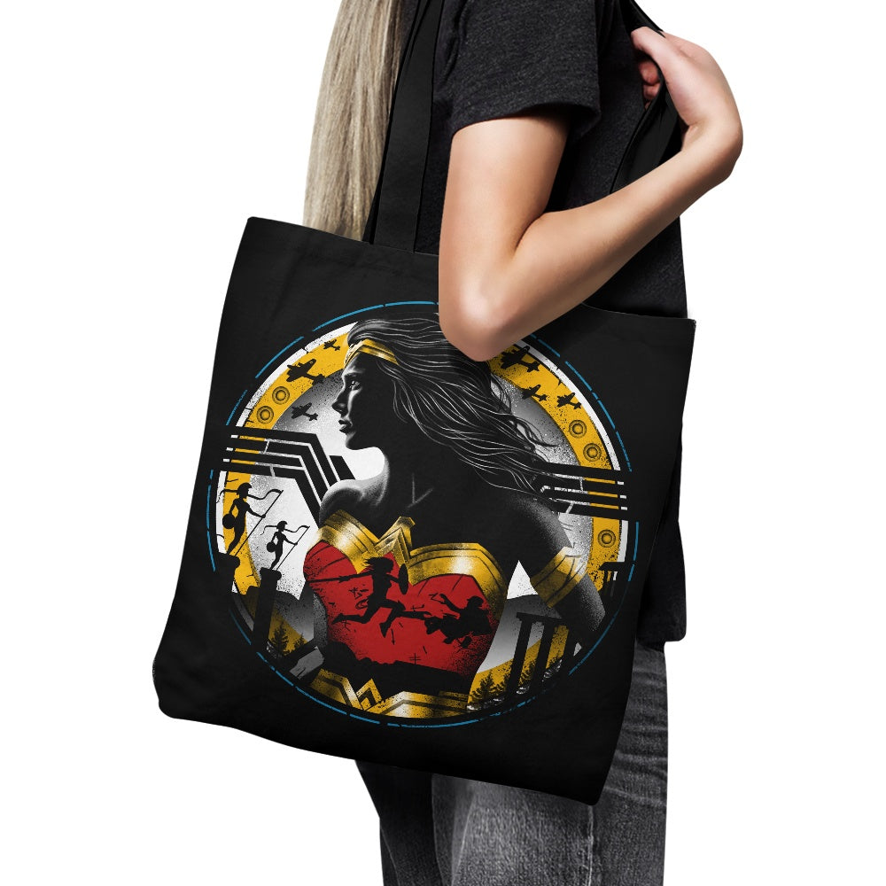 The Most Fierce Among All - High - Quality Polyester Poplin Tote Bag