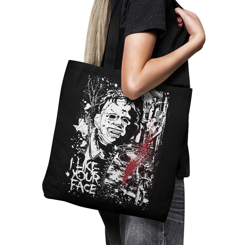 High - quality 'Texas and Chainsaws' Hand - sewn Polyester Tote Bag