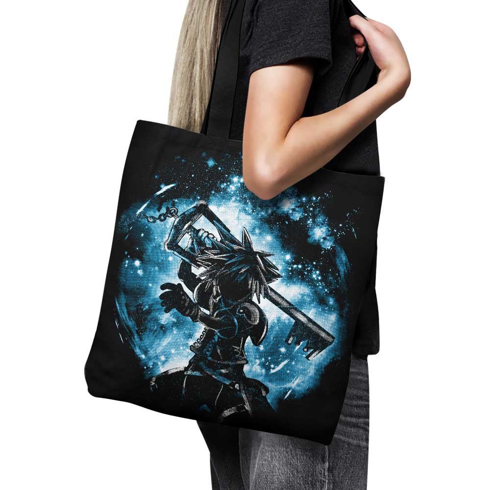 High - Quality USA - Made Space Keyblade Print Tote Bag