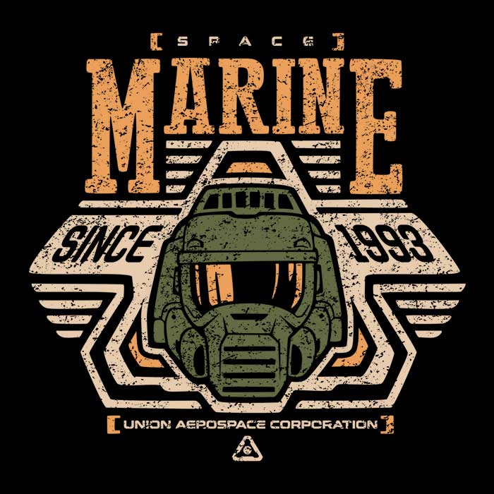 High - Quality Space Marine Themed Polyester Tote Bag