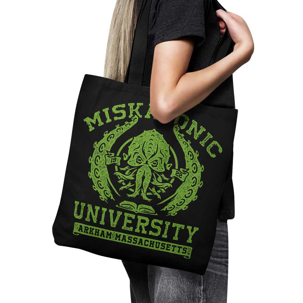 High - Quality Miskatonic University Print Tote Bag