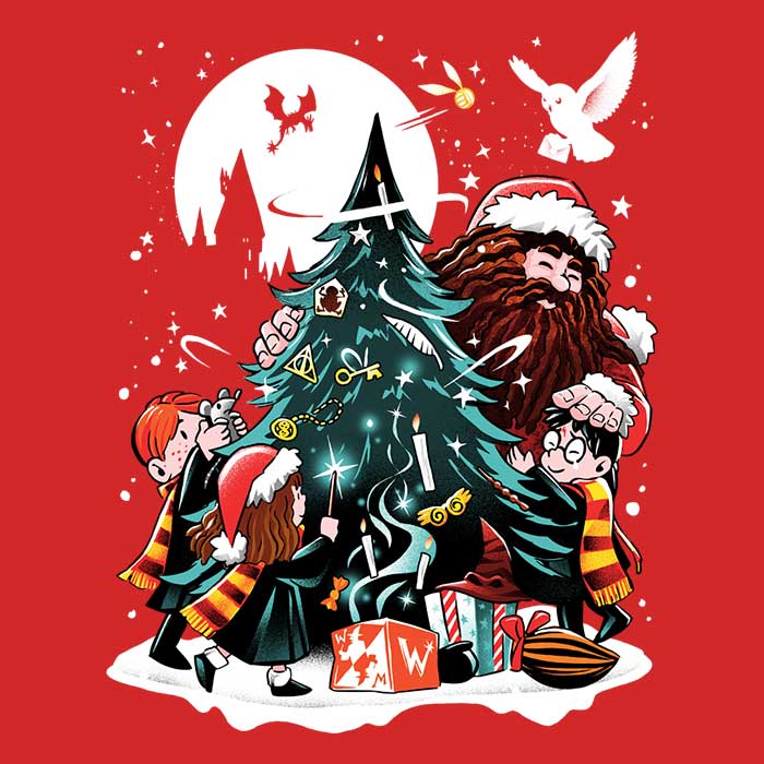Alemaglia's Gamekeeper Christmas Themed Tote Bag for Festive Season
