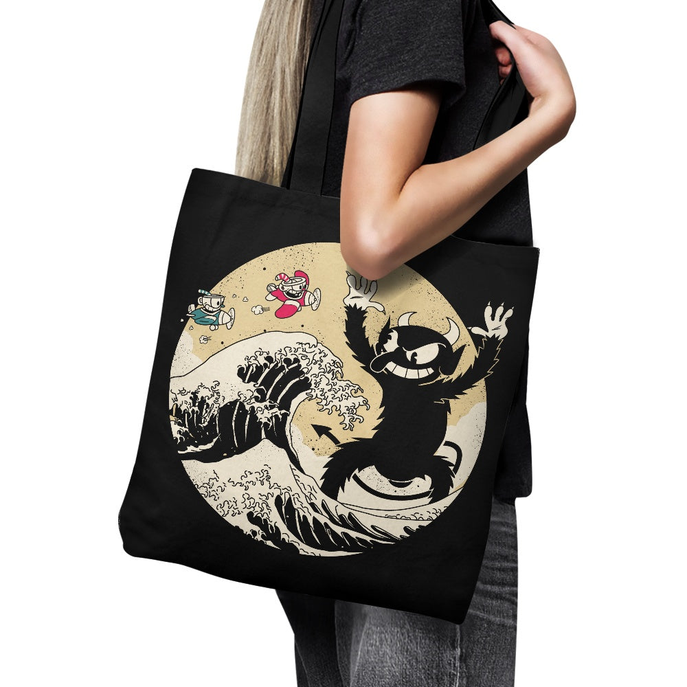 The Fantastic Retro Battle Themed Fashionable Tote Bag