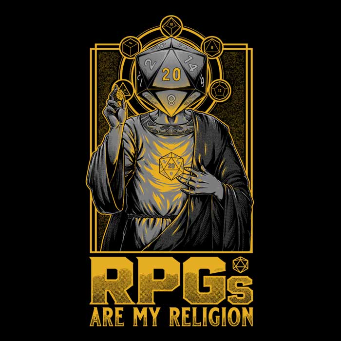 RPG's Are My Religion - High - Quality Polyester Poplin Tote Bag