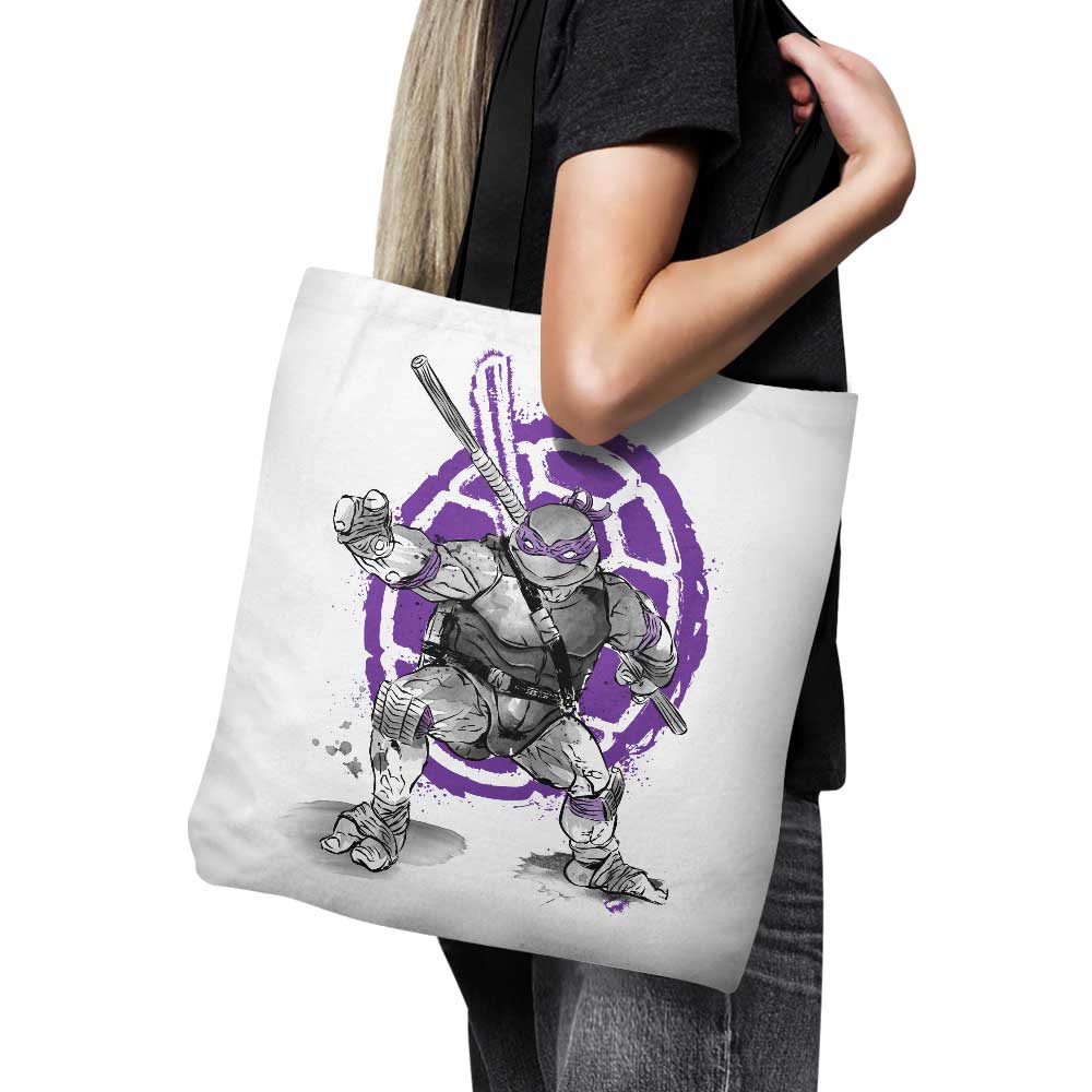 Dr. Monekers' Bo Sumi-e Design High - Quality Polyester Poplin Tote Bag