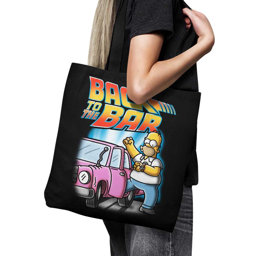 High - Quality Firebeard 'Back to the Bar' Polyester Tote Bag