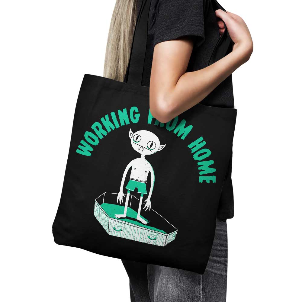 High - Quality USA - Made Working from Home Tote Bag