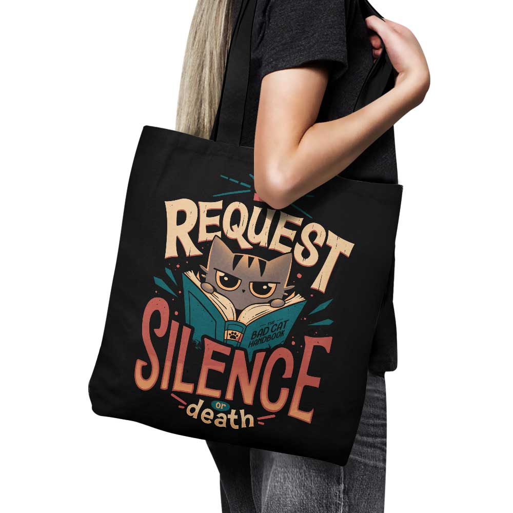 I Request Silence Fashionable Tote Bag - A Stylish Carry - All Solution