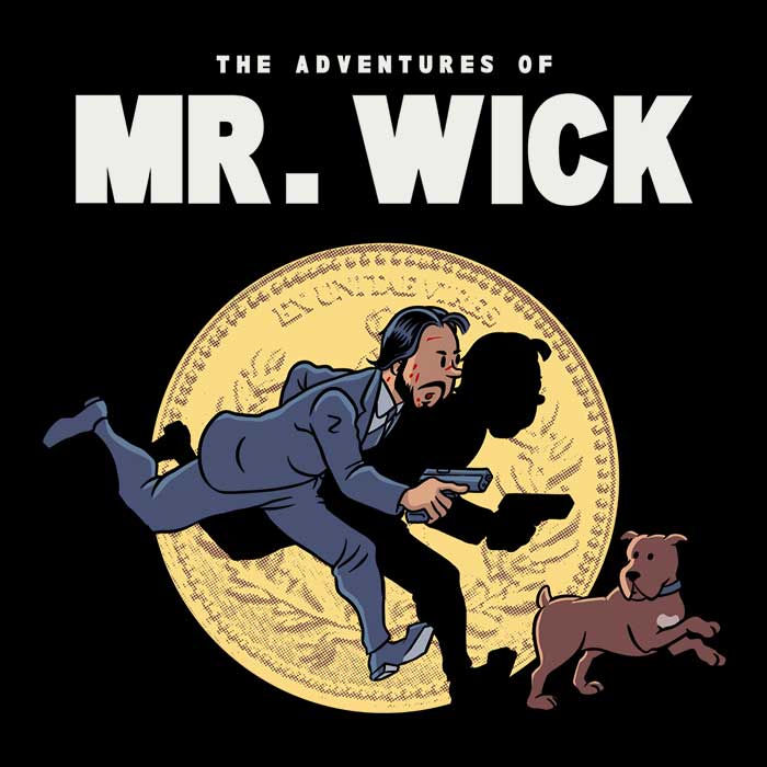 The Exciting Adventures of Mr. Wick - High - Quality Polyester Poplin Tote Bag