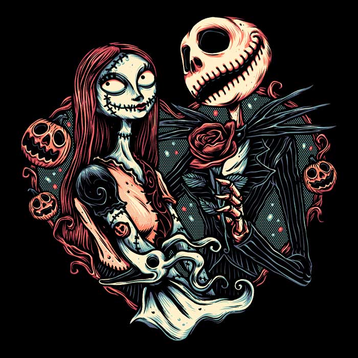 Skeletal Love Design Tote Bag for Fashion Lovers