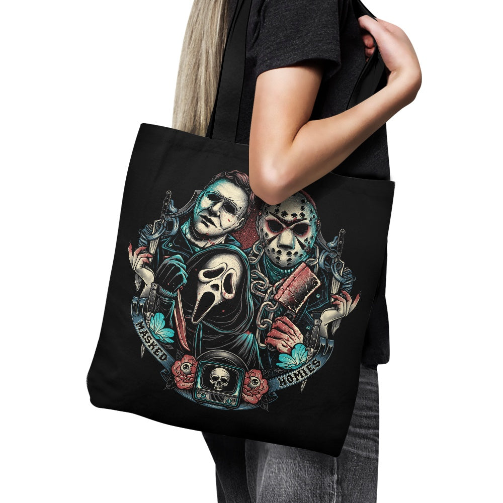 Stylish Masked Homies Tote Bag for Everyday Use