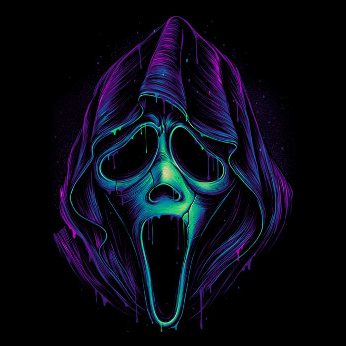 Glowing Ghost-themed Stylish Tote Bag by Glitchygorilla