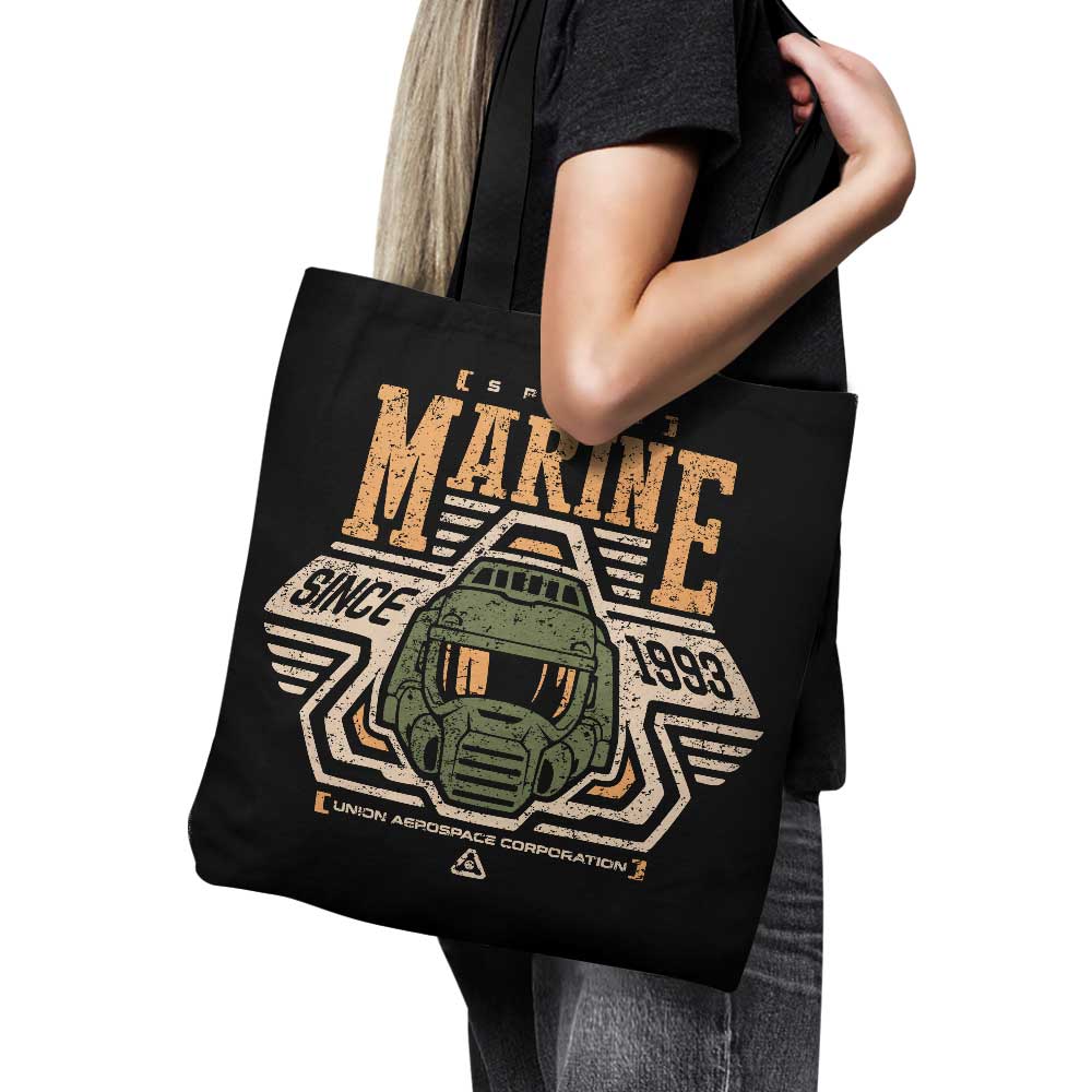 High - Quality Space Marine Themed Polyester Tote Bag