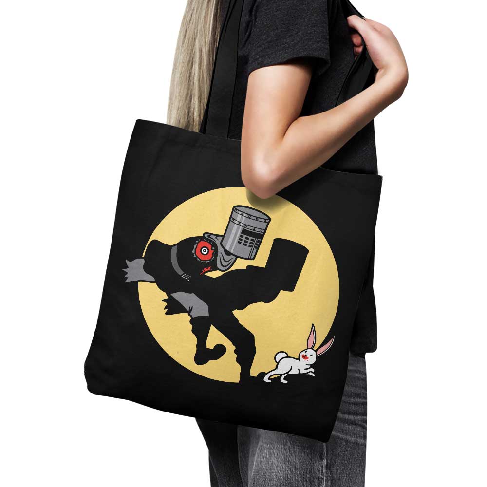 High - quality 'The Black Knight Adventures' USA - made Polyester Tote Bag
