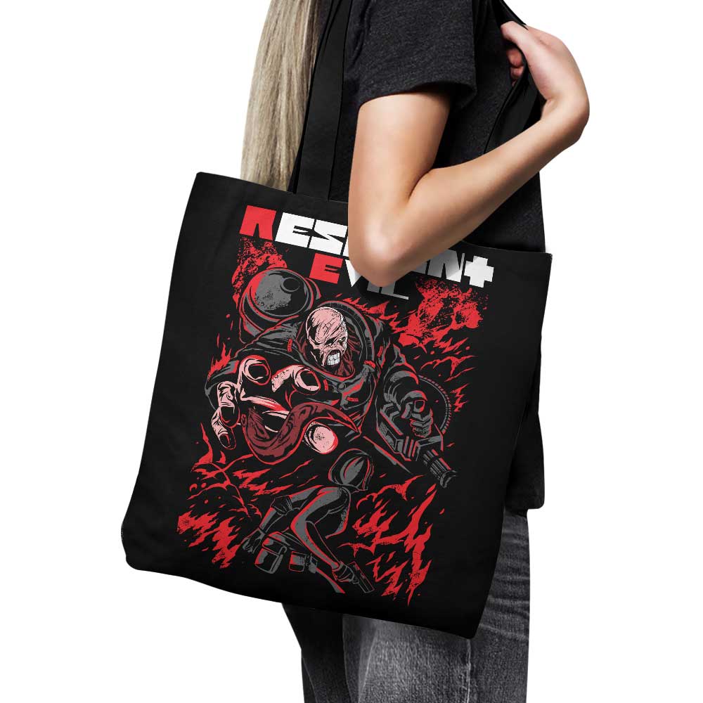 Dracula Byte's Feed My Nemesis High - Quality Polyester Poplin Tote Bag
