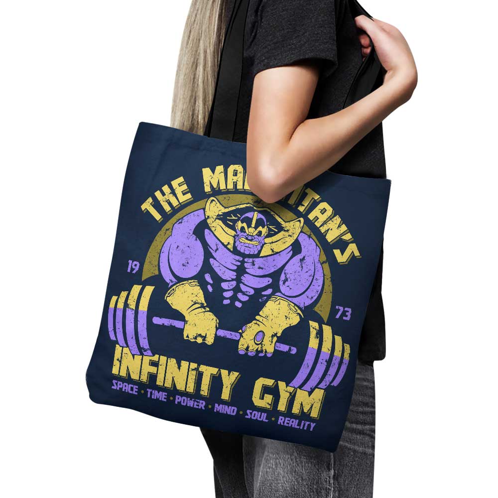 Infinity Gym Stylish Tote Bag for Fitness Enthusiasts